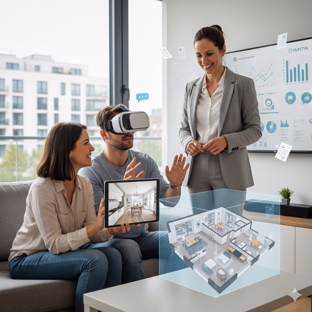 Les tendances digitales dans l'immobilier avec Huntya
